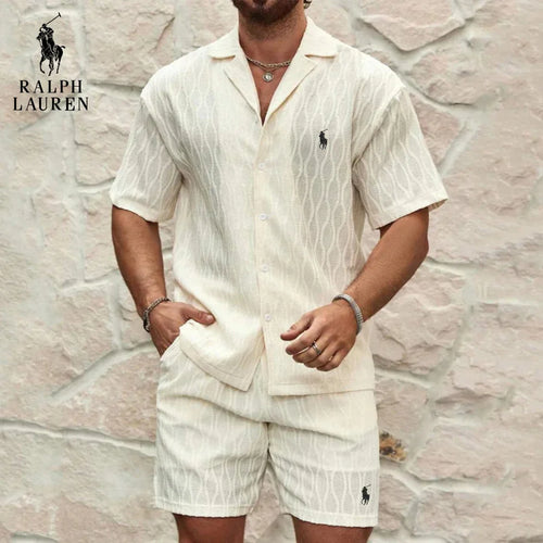 RL™ Textured Shirt & Shorts Summer Set