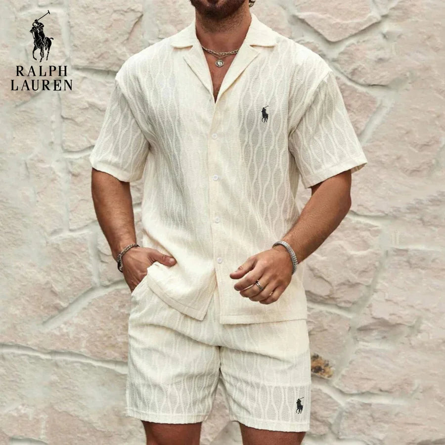 RL™ Textured Shirt & Shorts Summer Set